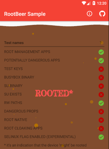 Rootbeer Application